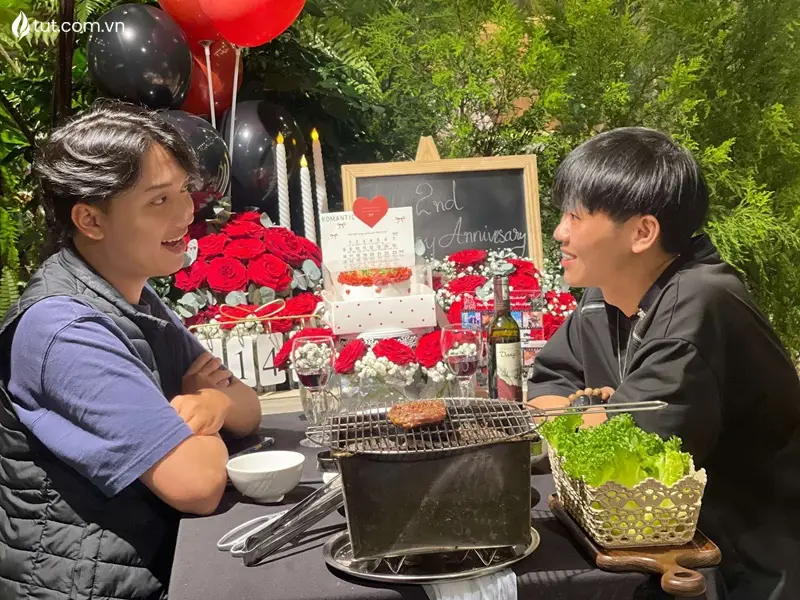 Tụt Nướng đồng hành cùng những buổi hẹn hò đáng nhớ hình ảnh feedback quán nướng đà lạt menu set ăn cặp đôi tiết kiệm