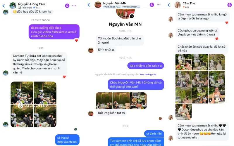 quan an co trang tri tiec sinh nhat tai da lat