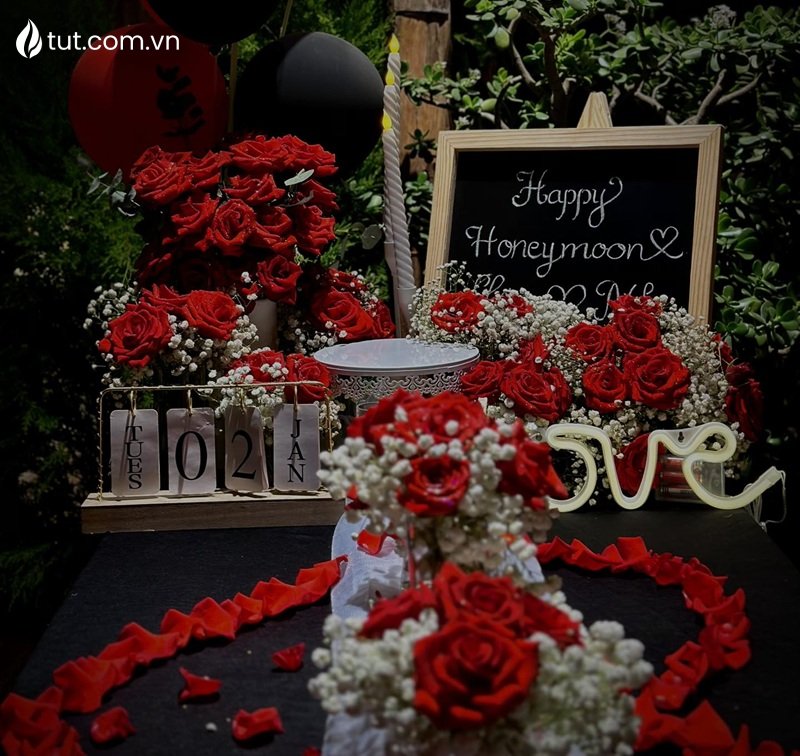 dịch vụ trang trí cầu hôn riêng tư tại đà lạt