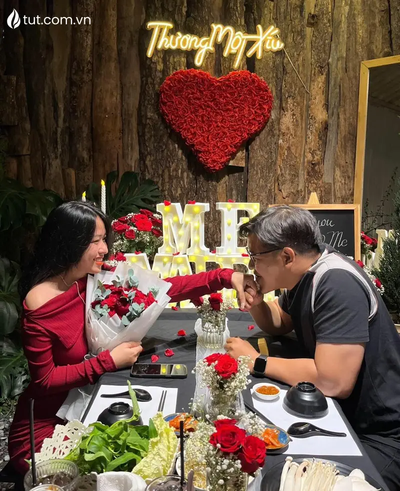 cầu hôn tại nhà hàng riêng tư tại đà lạt