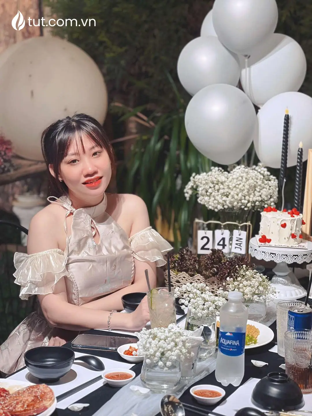 quán nướng có trang trí tiệc tại đà lạt