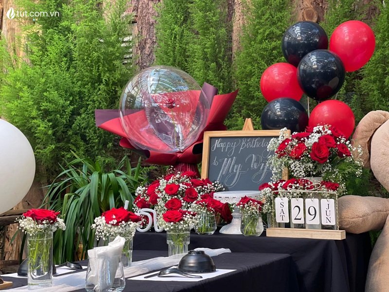 quán ăn có setup tiệc sinh nhật tại đà lạt