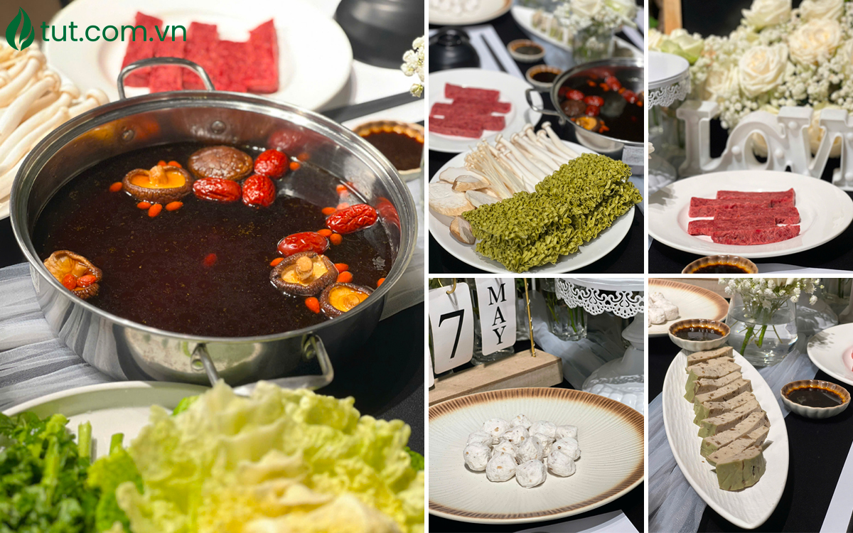 quán lẩu đà lạt - lẩu chay ngon