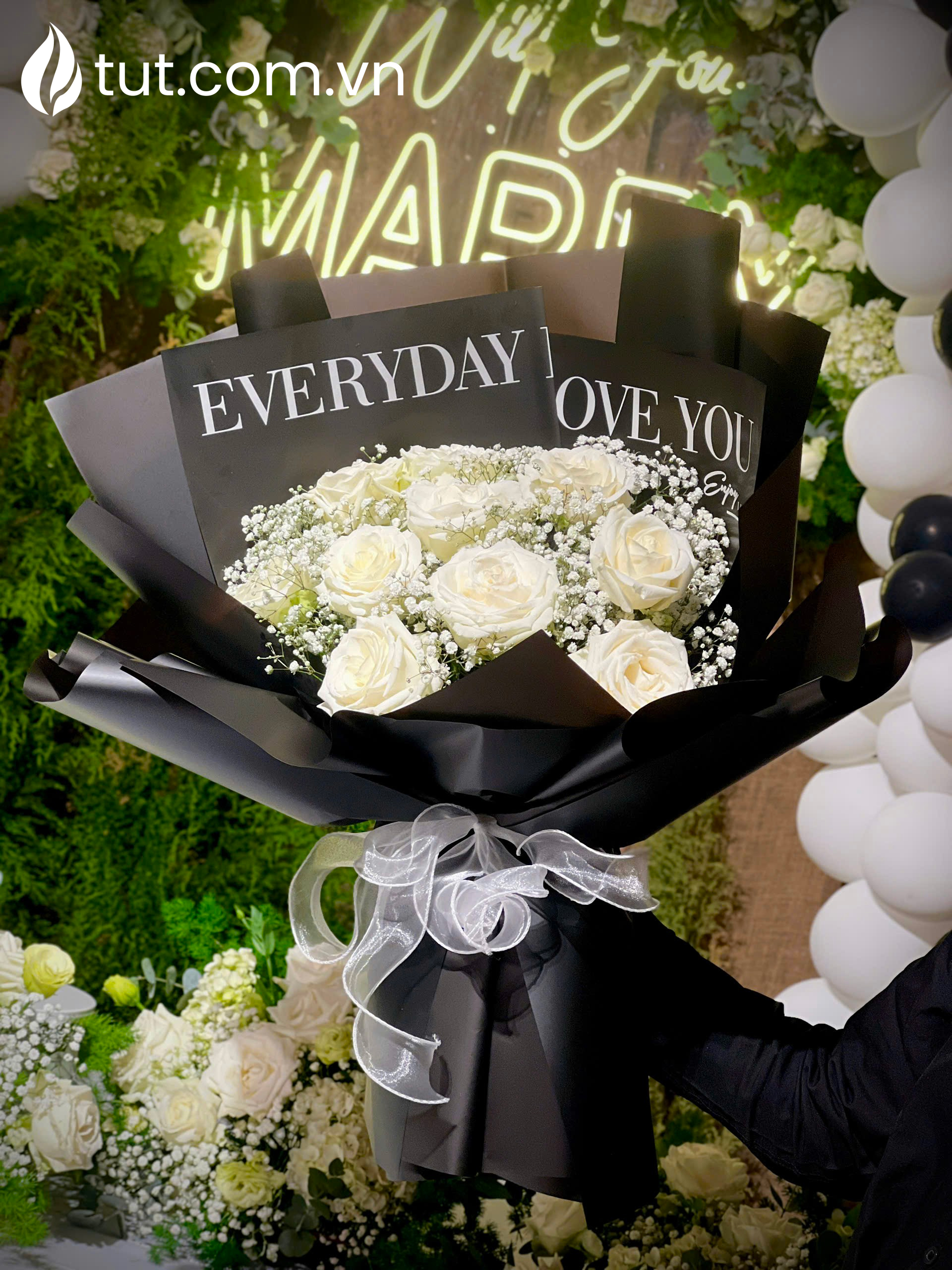 học bó hoa tại Đà Lạt