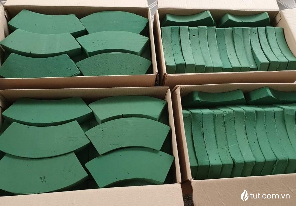 tổng kho xốp cắm hoa tươi OASIS tại Đà Lạt